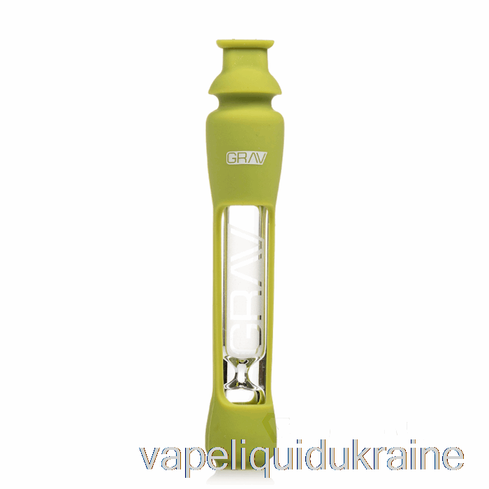 Vape Ukraine GRAV 12mm Taster with Silicone Skin Avocado Green